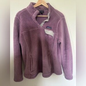 Patagonia Lavender Fleece Jacket